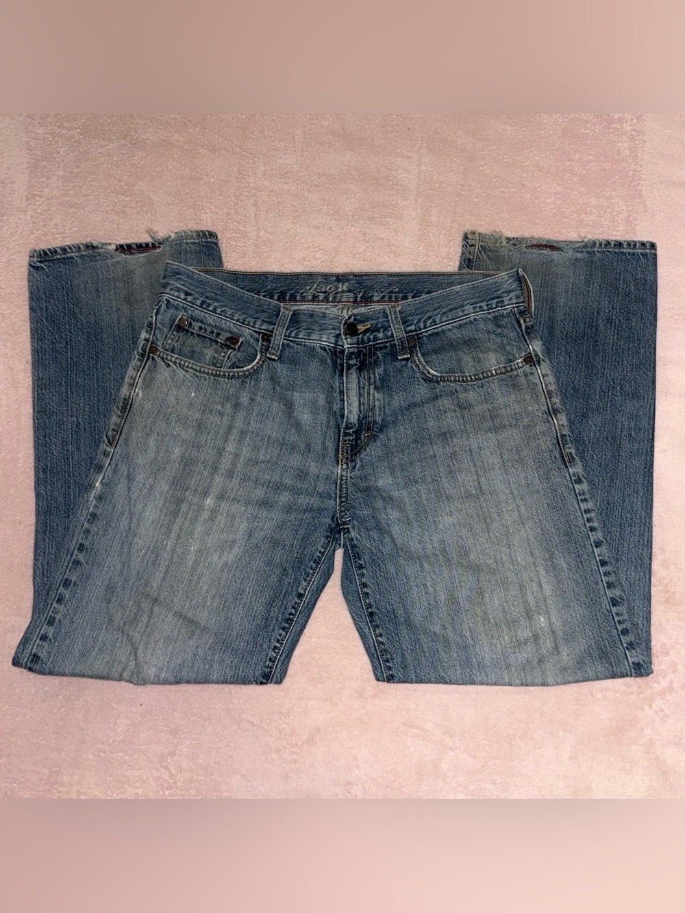 Old Navy Vintage Y2K Light Wash Straight Leg Jeans